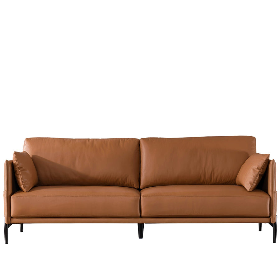 Minimalist Genuine Leather 3 Seater Sofa DANTE