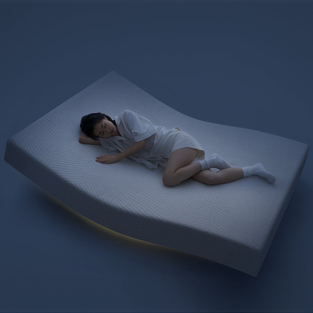 Minimalist Metal Electric Adjustable Bed Slat With Mattress 2IN1 Set UPONE