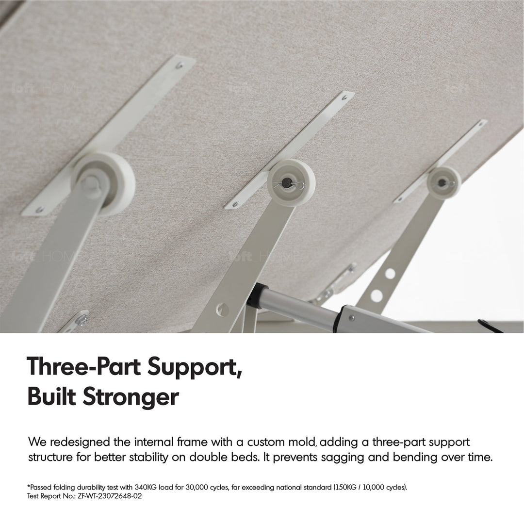 Minimalist Metal Electric Adjustable Bed Slat With Mattress 2IN1 Set UPONE