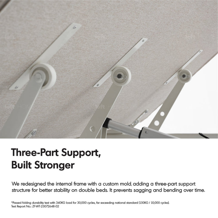 Minimalist Metal Electric Adjustable Bed Slat With Mattress 2IN1 Set UPONE