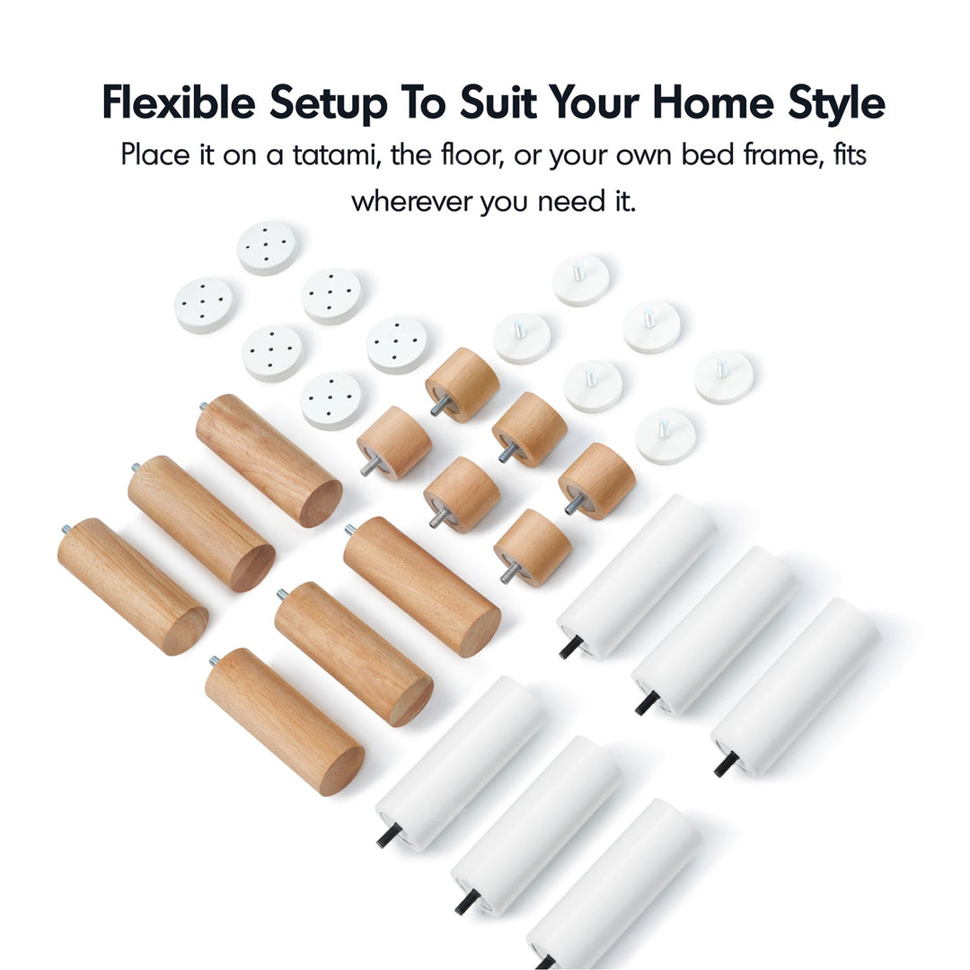 Minimalist Metal Electric Adjustable Bed Slat With Mattress 2IN1 Set UPONE