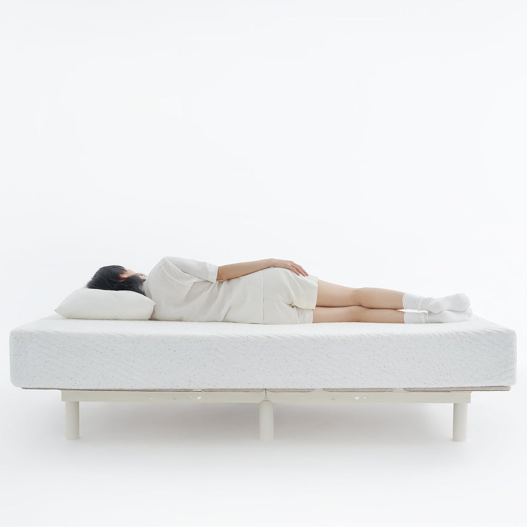 Minimalist Metal Electric Adjustable Bed Slat With Mattress 2IN1 Set UPONE