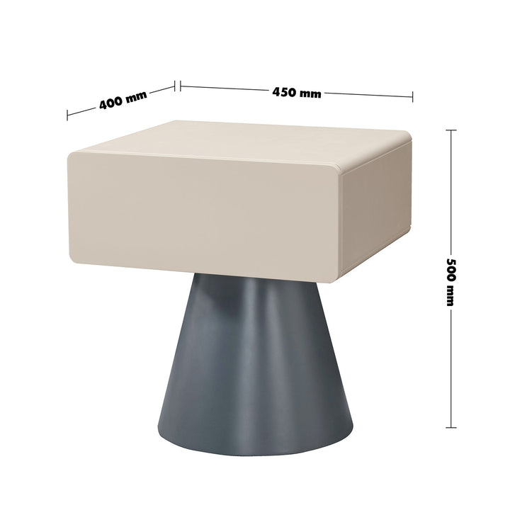 Minimalist Plywood Side Table NUBO