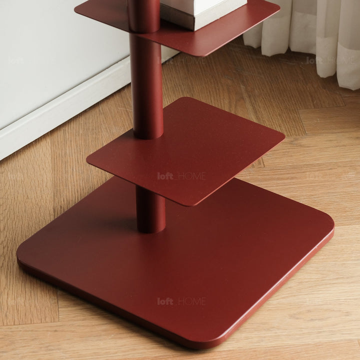 Minimalist Steel Revolving Bookshelf STACK