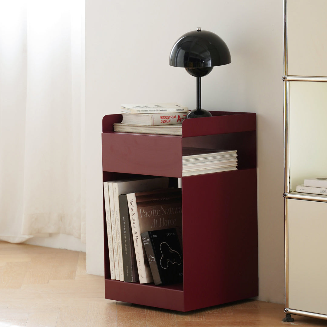 Minimalist Steel Side Table RUBIK