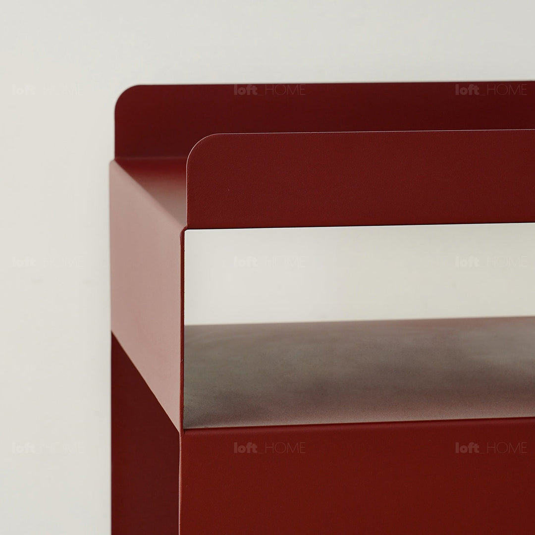 Minimalist Steel Side Table RUBIK