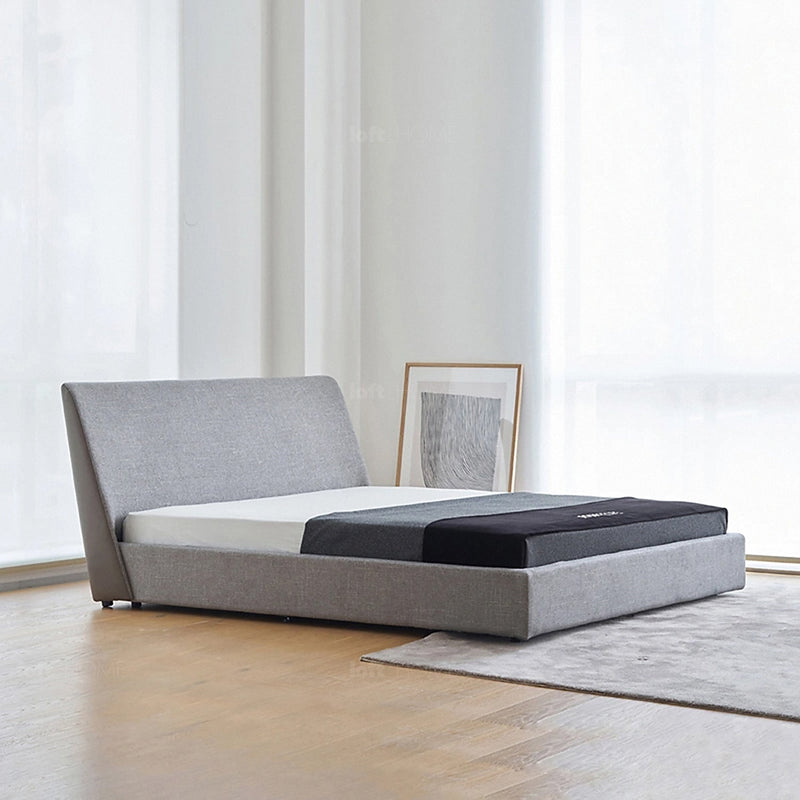 Minimalist Fabric Bed VASELLI More Details and Instruction