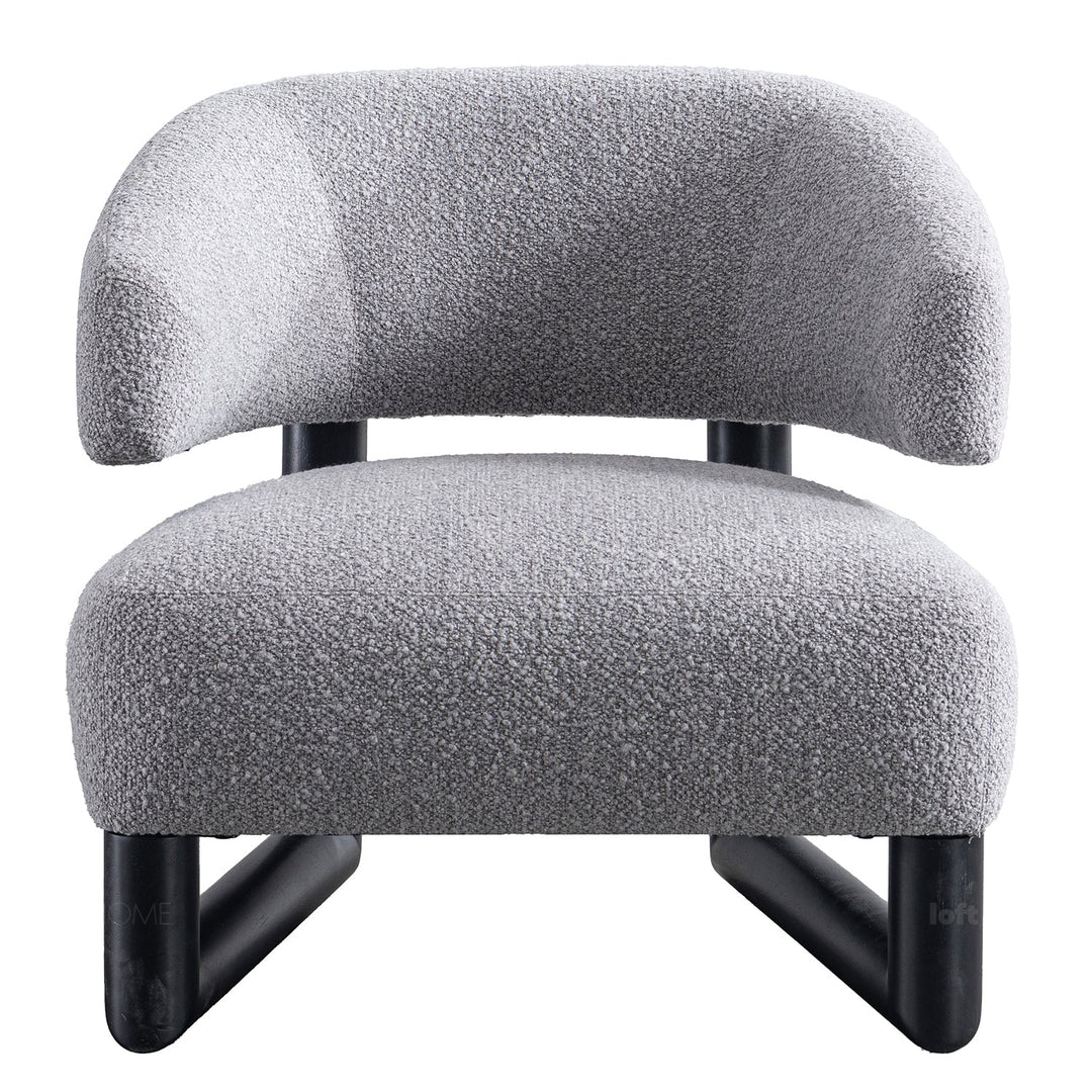 Modern Boucle Fabric 1 Seater Sofa MIROO