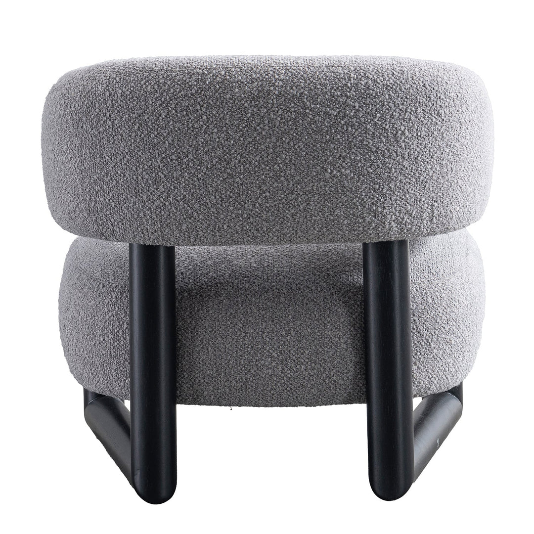 Modern Boucle Fabric 1 Seater Sofa MIROO