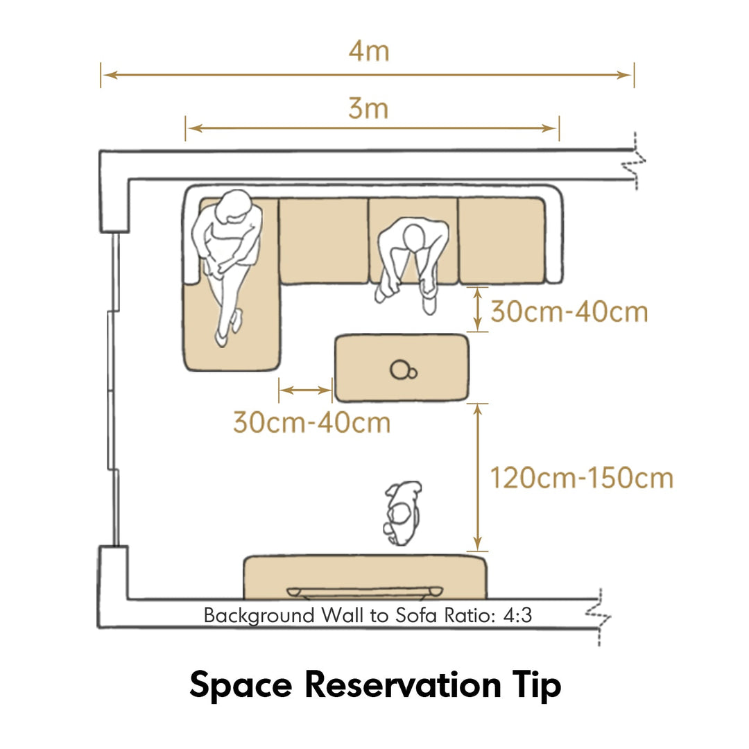 Modern Boucle Fabric 3 Seater Sofa SLEEPO