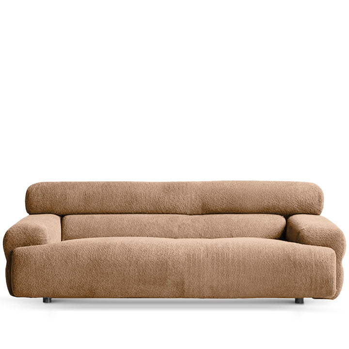 Modern boucle fabric 3 seater sofa sleepo detail 12.