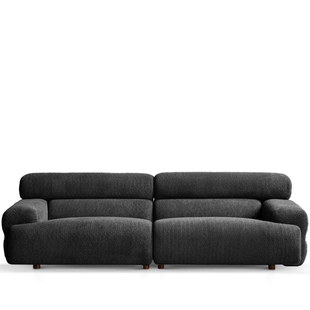 Modern boucle fabric 3 seater sofa sleepo detail 17.