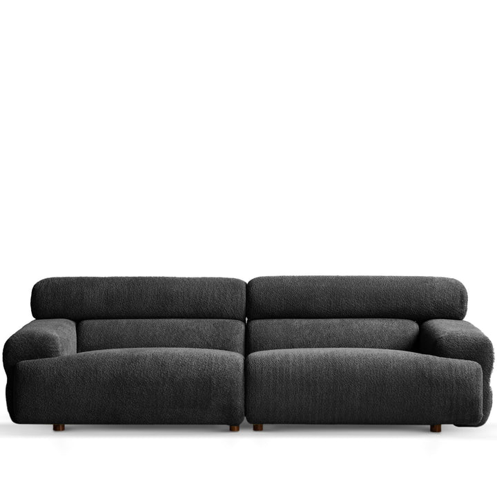 Modern boucle fabric 3 seater sofa sleepo detail 17.