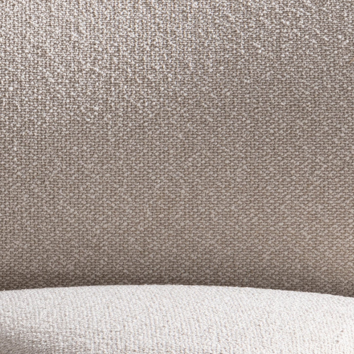 Minimalist Boucle Fabric Modular Joint Connection 1 Seater Sofa COLLE