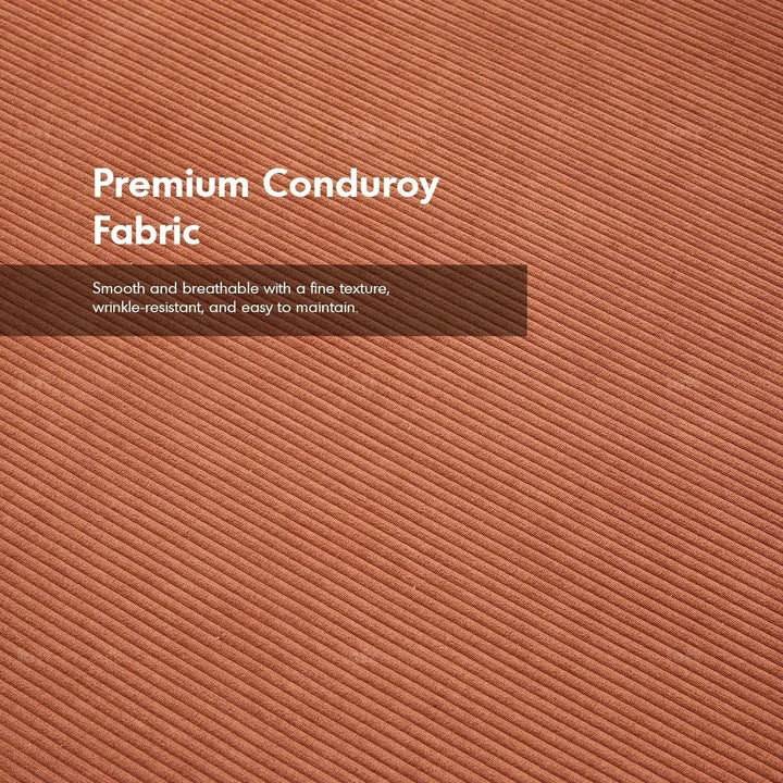 Modern Corduroy Fabric Sofa Bed SQUEEZE