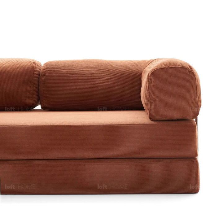 Modern Corduroy Fabric Sofa Bed SQUEEZE