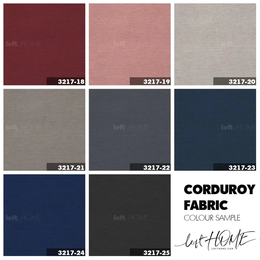 Modern Corduroy Fabric Sofa Bed SQUEEZE