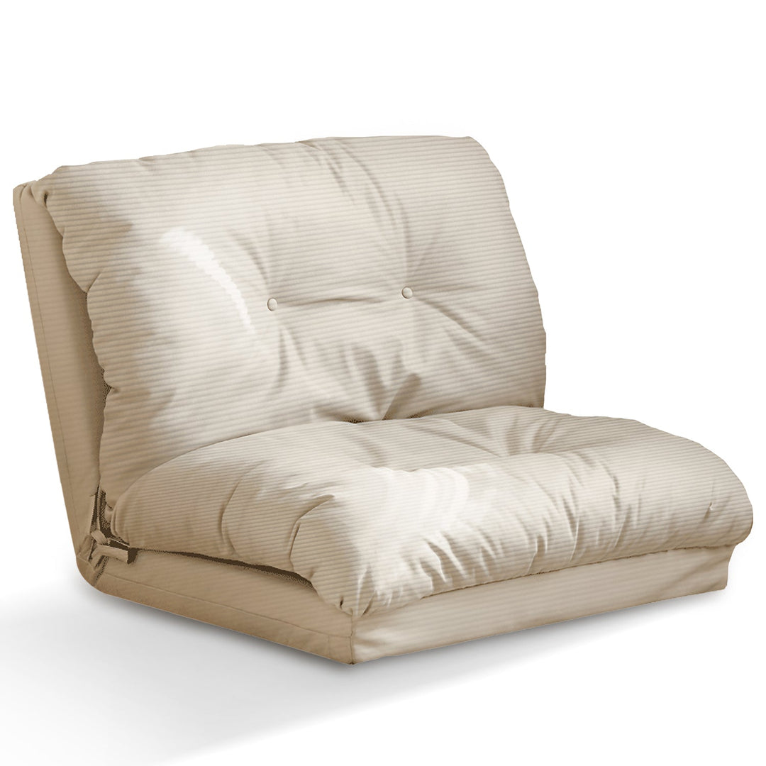 Modern Corduroy Velvet Fabric 1 Seater Tatami Sofa Bed LUXE