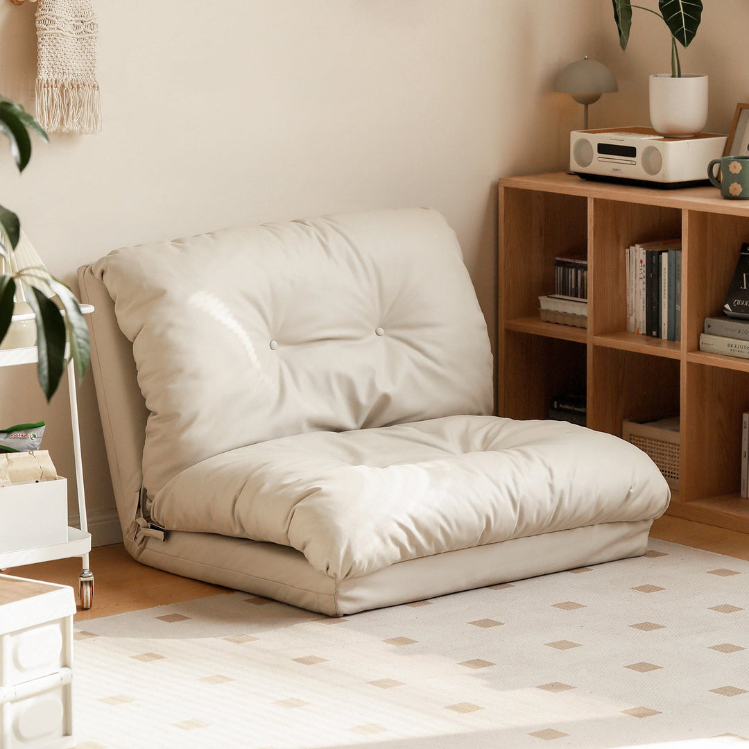 Modern Corduroy Velvet Fabric 1 Seater Tatami Sofa Bed LUXE