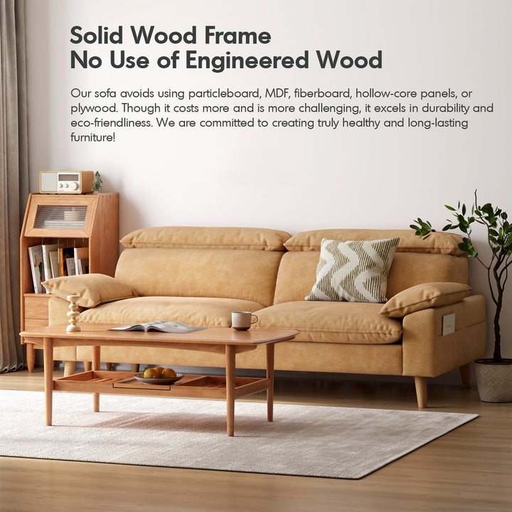 Scandinavian corduroy velvet fabric 3 seater sofa cordy conceptual design.