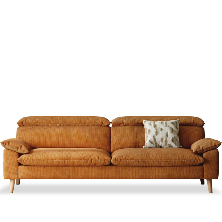 Scandinavian Corduroy Velvet Fabric 4 Seater Sofa CORDY