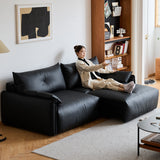 Modern Microfiber Leather electric recliner 2 seater sofa in real life style.