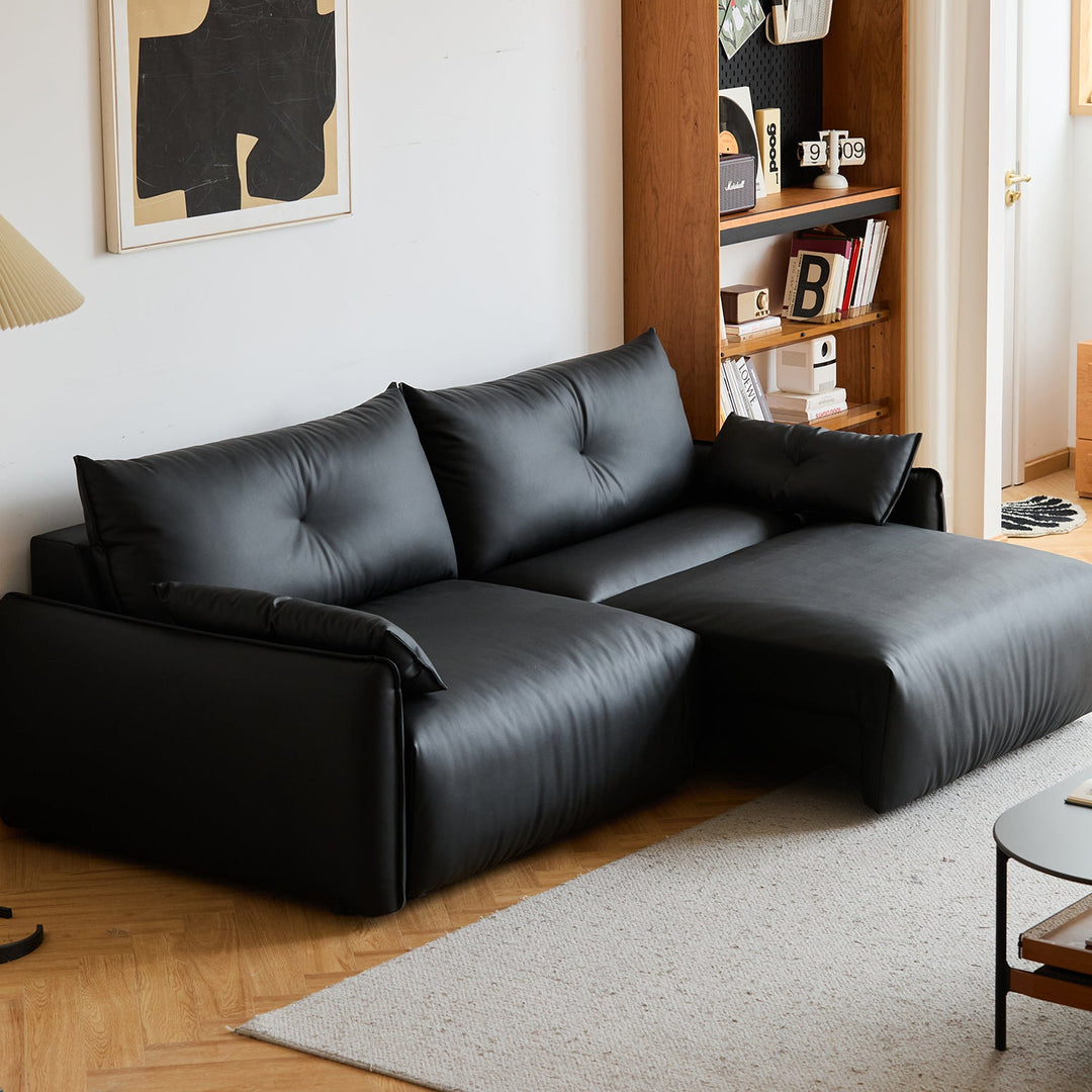 Modern Microfiber Leather Electric Recliner 3 Seater Sofa EVENA