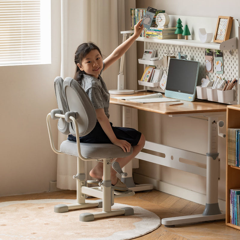 Modern mesh ergonomic kids study chair ergokid detail 7.