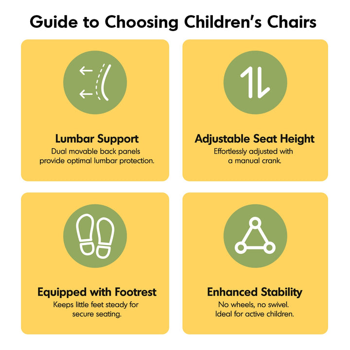 Modern Mesh Ergonomic Kids Study Chair ERGOKID