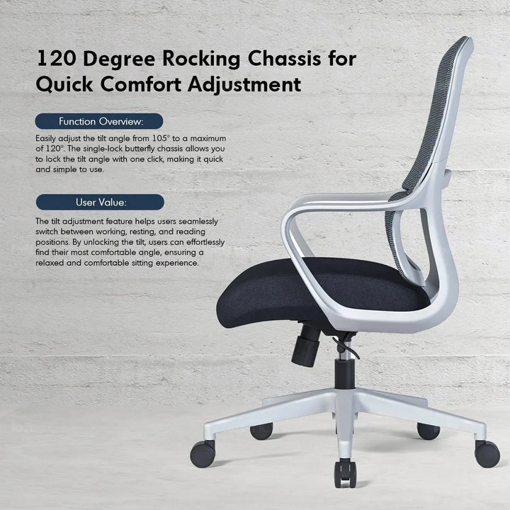 Modern Mesh Ergonomic Office Chair CURVE