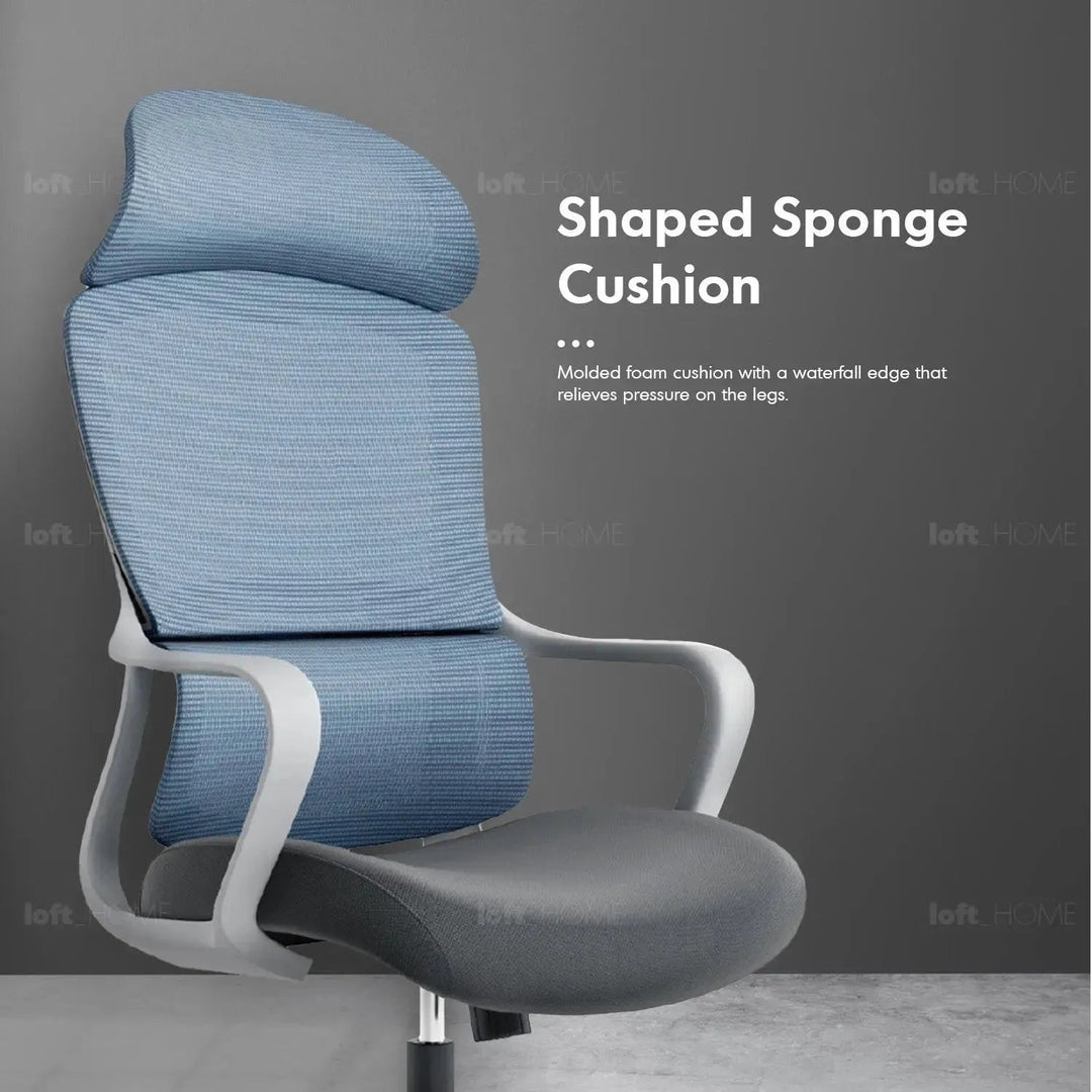 Modern Mesh Ergonomic Office Chair With Headrest CURVE