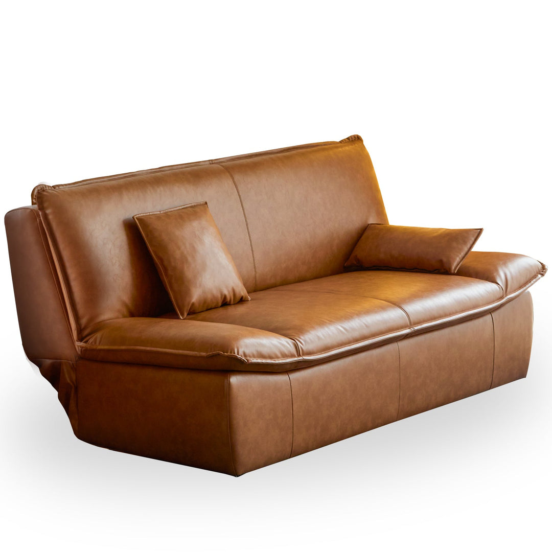 Modern Microfiber Leather 2 Seater Sofa Bed SAILBOAT