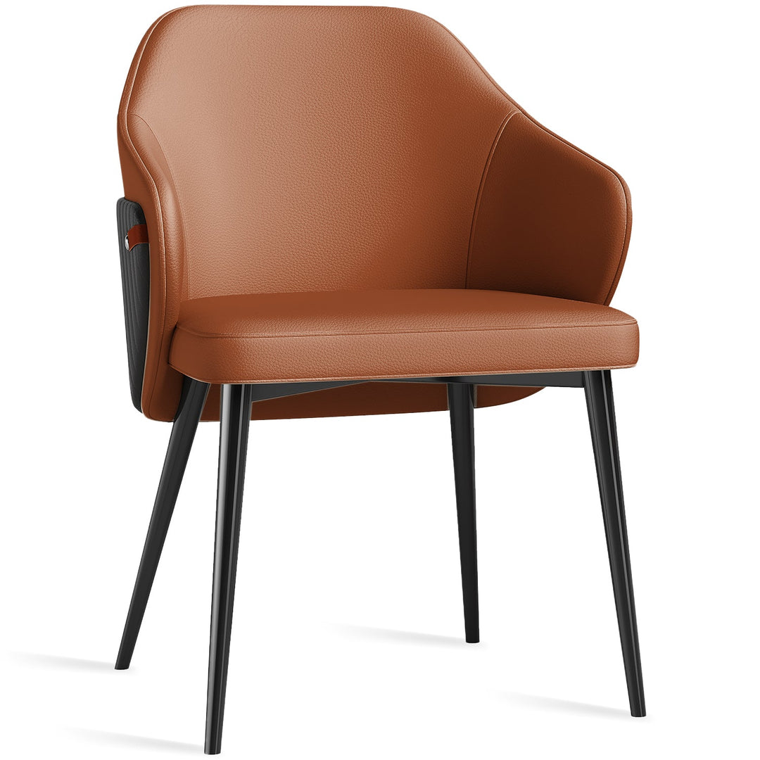 Modern Microfiber Leather Dining Chair DUAL