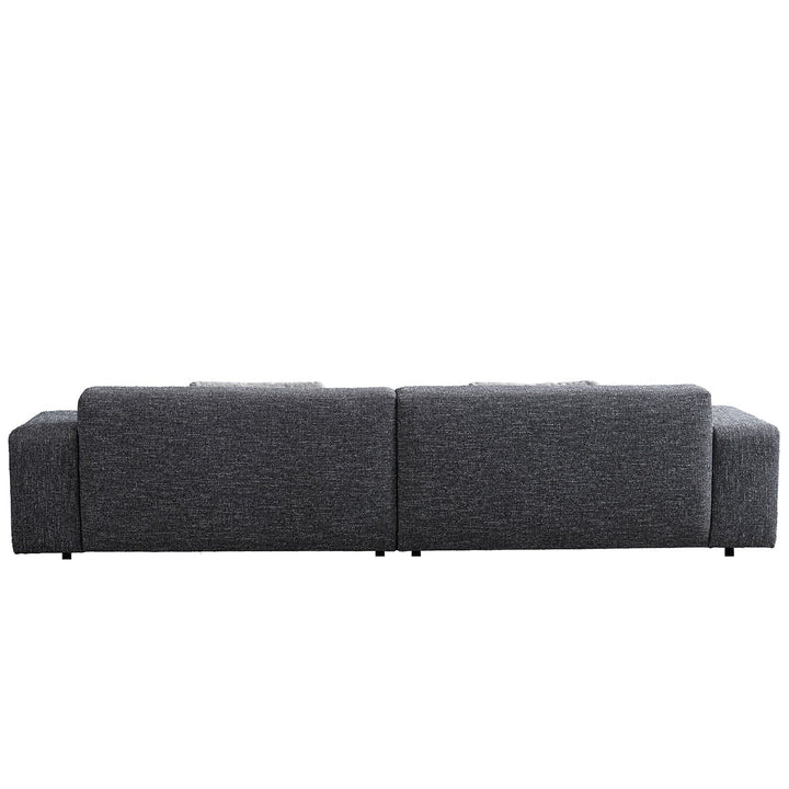 Modern mixed weave fabric 4 seater sofa toro in real life style.