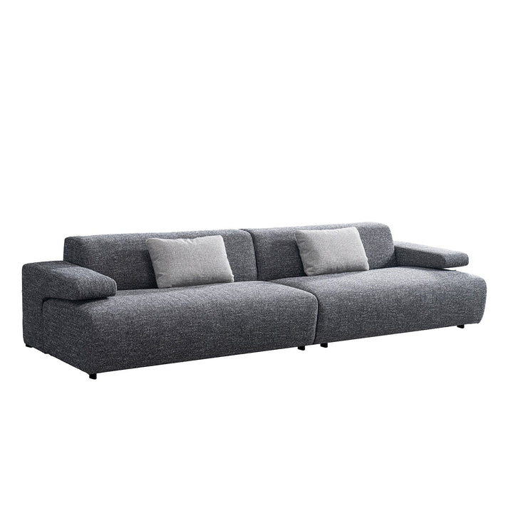Modern Mixed Weave Fabric 4 Seater Sofa TORO