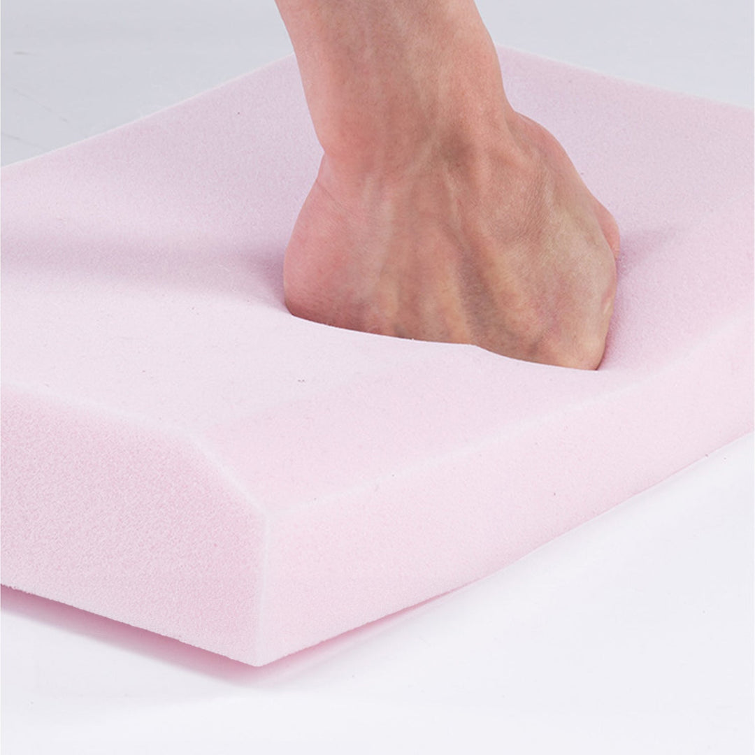 Contemporary mixed weave fabric ottoman decoration elephant in real life style.
