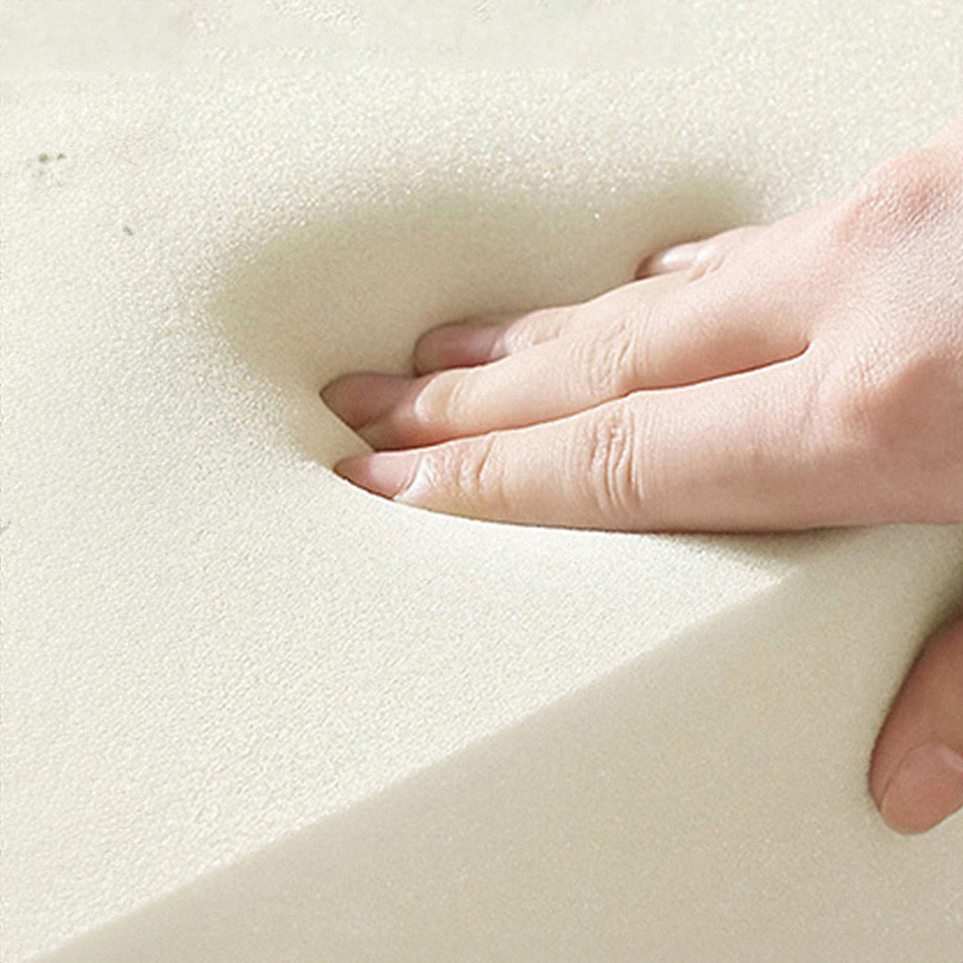 Contemporary Mixed Weave Fabric Ottoman Decoration HIPPO