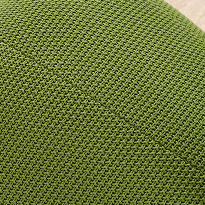 Contemporary Mixed Weave Fabric Ottoman Decoration HIPPO