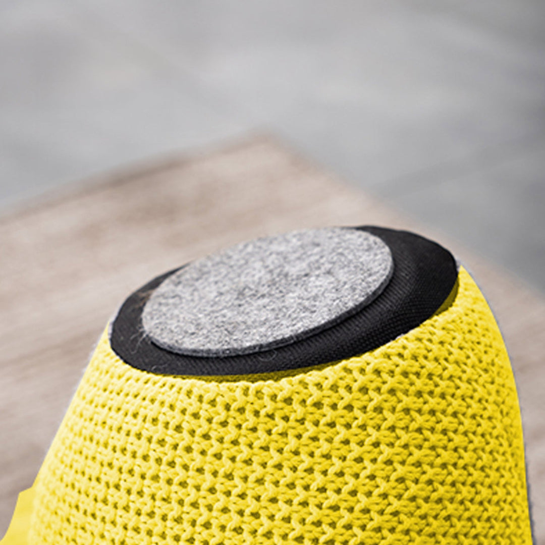 Contemporary Mixed Weave Fabric Ottoman Decoration MMS