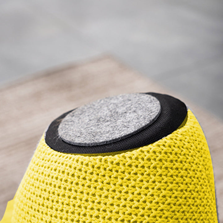 Contemporary Mixed Weave Fabric Ottoman Decoration MMS