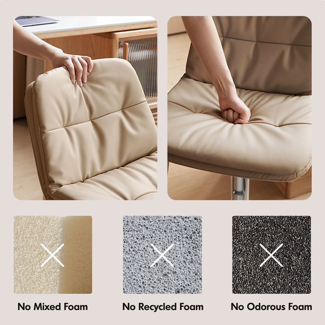 Modern PU Leather Height Adjustable Revolving Bar Chair SPIN