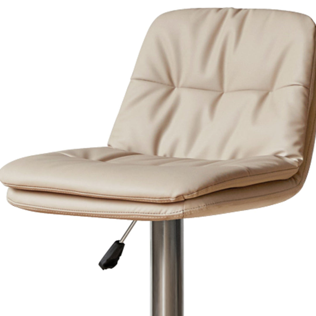 Modern PU Leather Height Adjustable Revolving Bar Chair SPIN