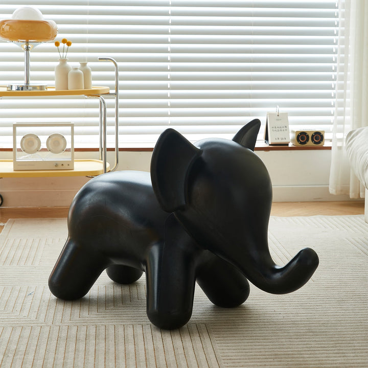 Contemporary Plastic Ottoman ELEPHANT