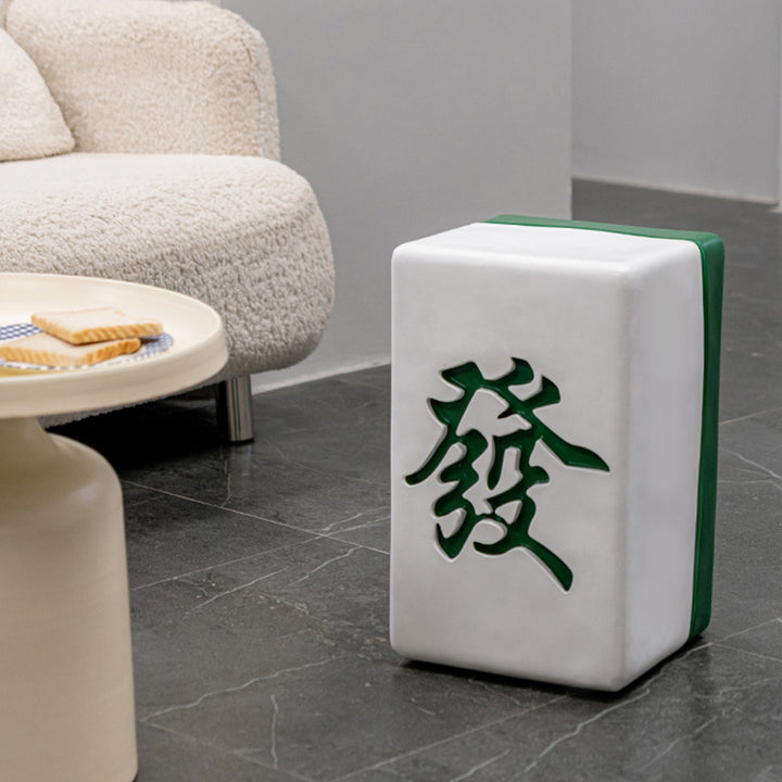 Contemporary Resin Side Table Stool HUAT