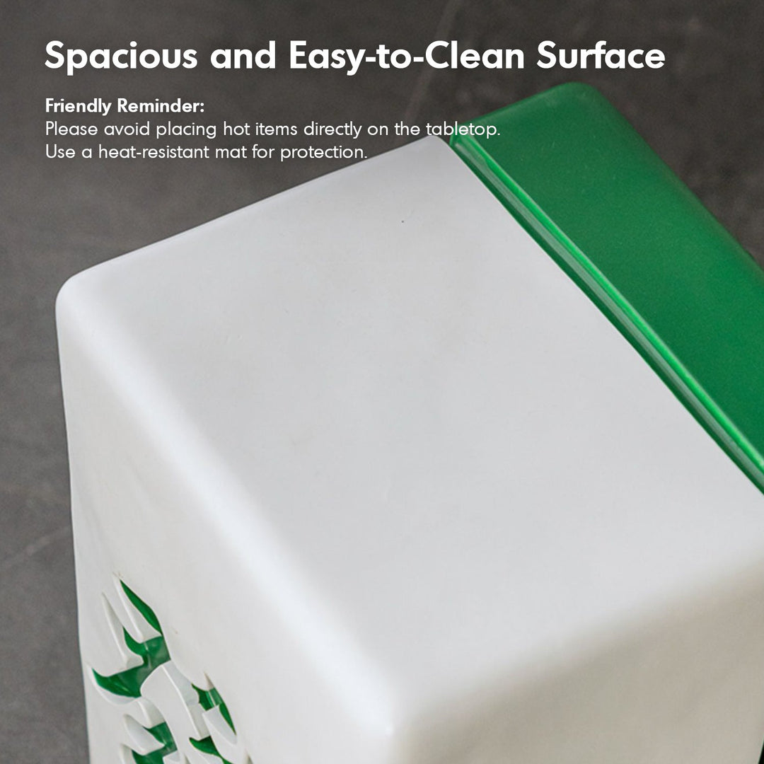 Contemporary Resin Side Table Stool HUAT