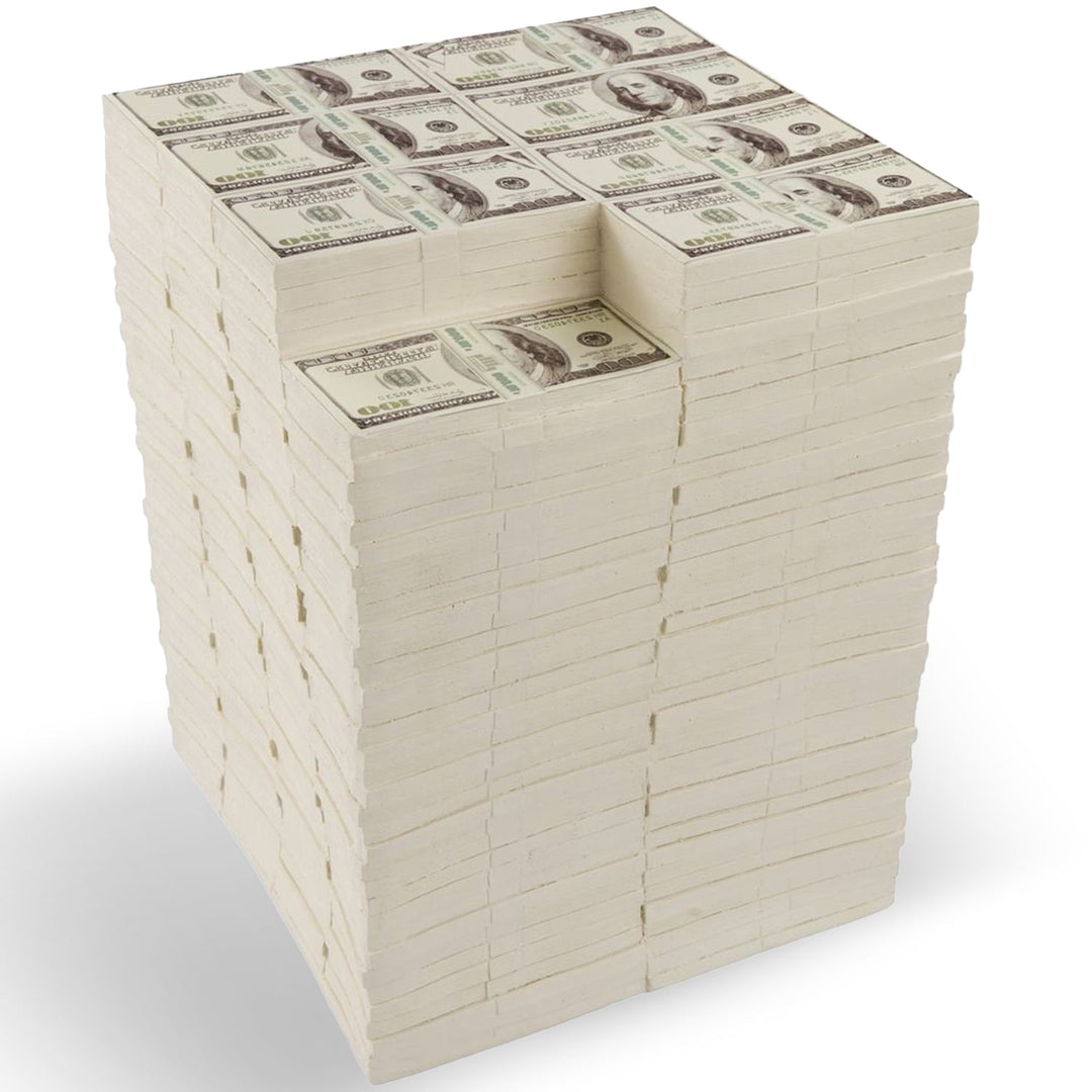 Contemporary Resin Side Table Stool MILLION