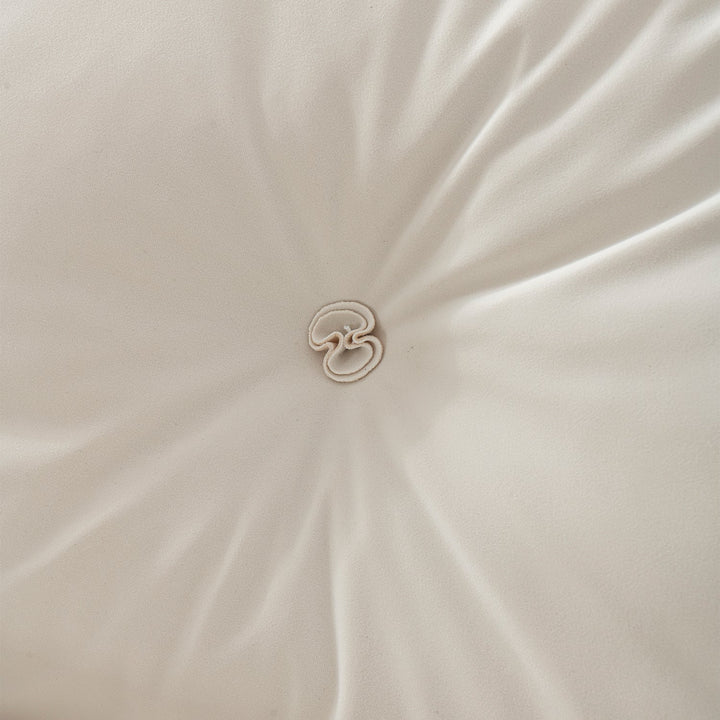 Cream suede fabric 2 seater sofa camellia in still life.