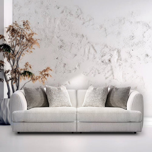 Minimalist Velvet Fabric Modular 3 Seater Sofa FABLE Good to Know Preview-1