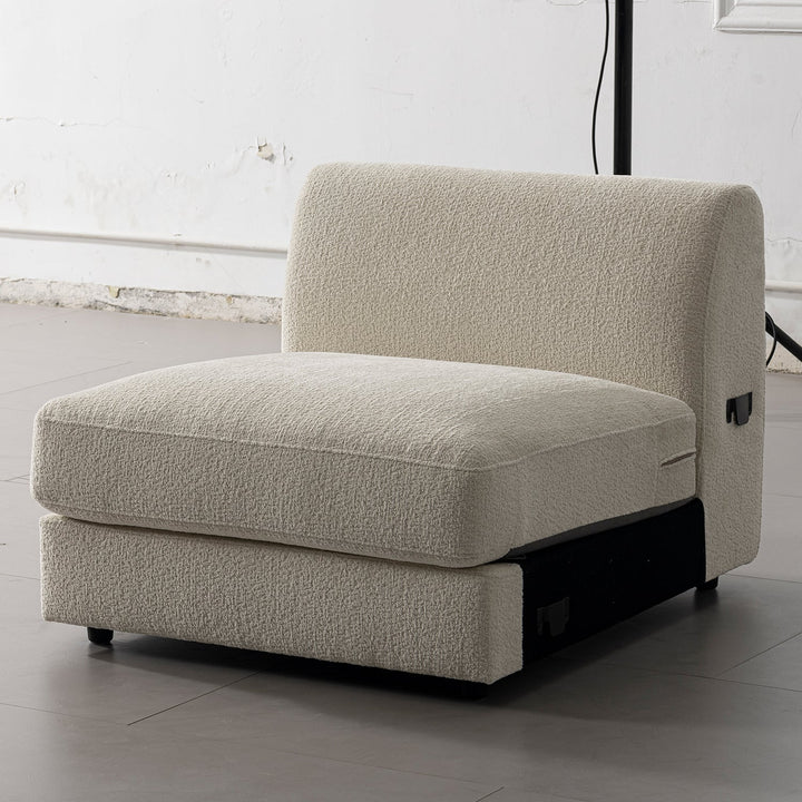 Minimalist velvet fabric modular l shape sectional sofa fable 3+l conceptual design.