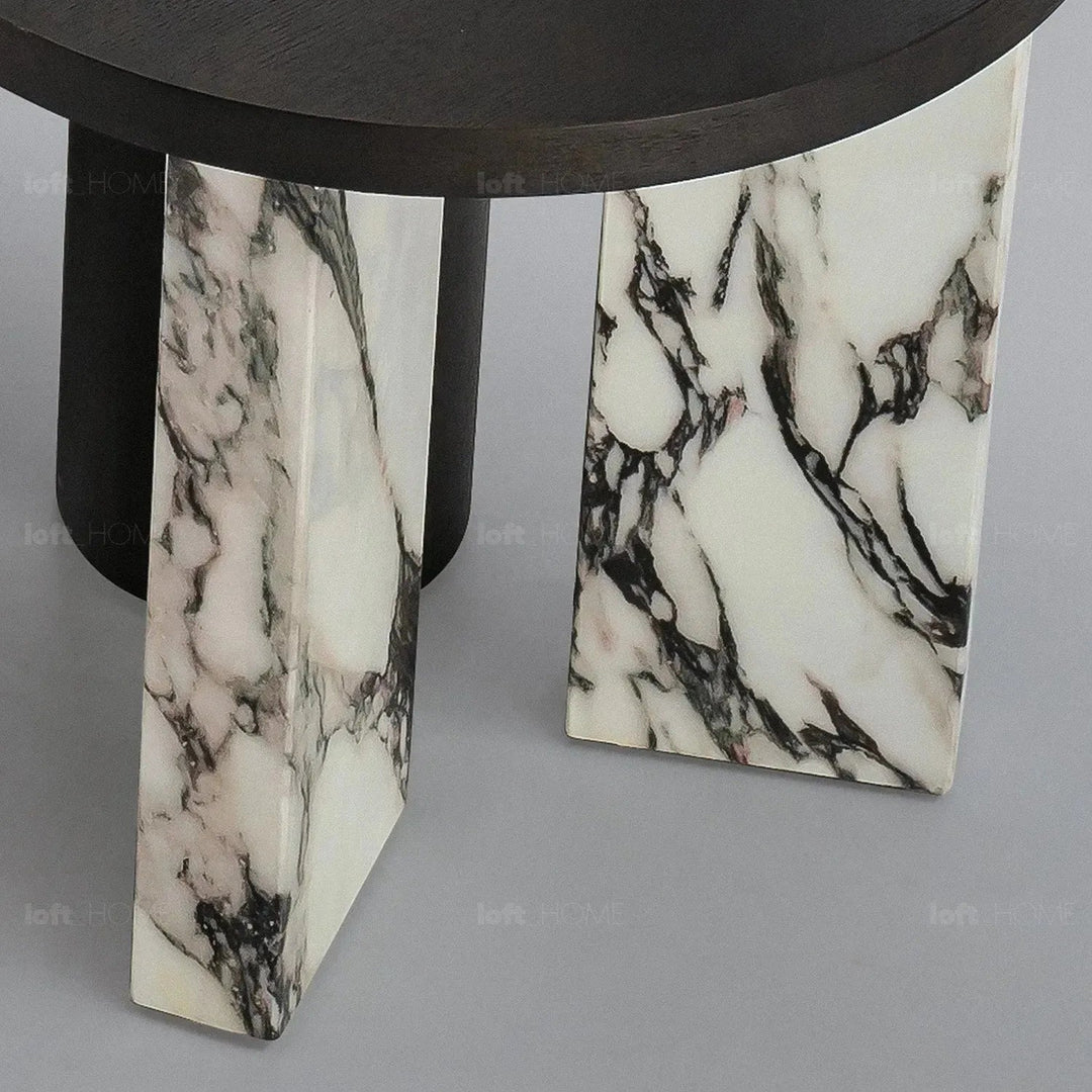 Modern Marble Wood Coffee Table 2pcs Set ASCEND